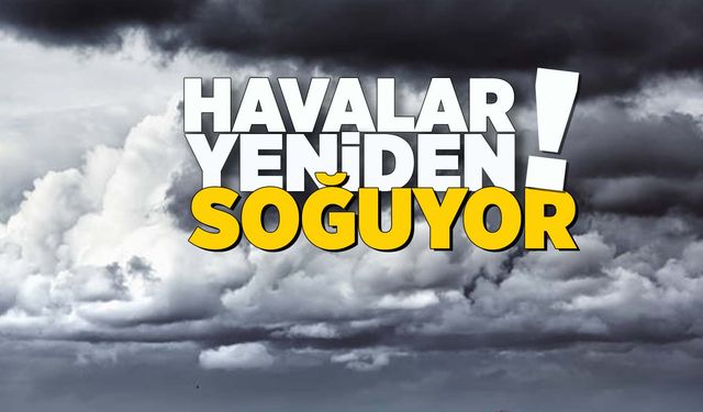 Manisa'da hava sıcaklıkları 15 derece birden düşüyor