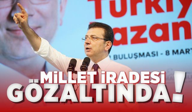 Ekrem İmamoğlu gözaltına alındı