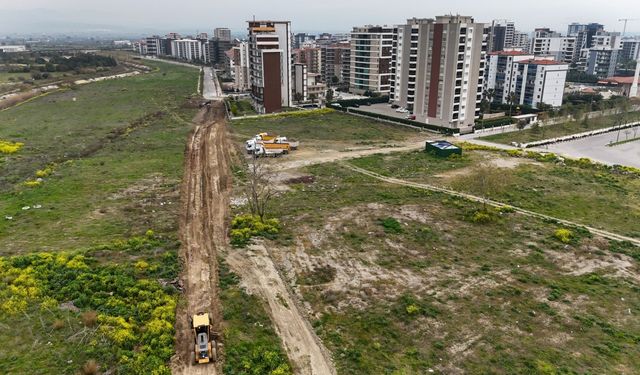 Yunusemre’de yeni yol çalışmaları devam ediyor