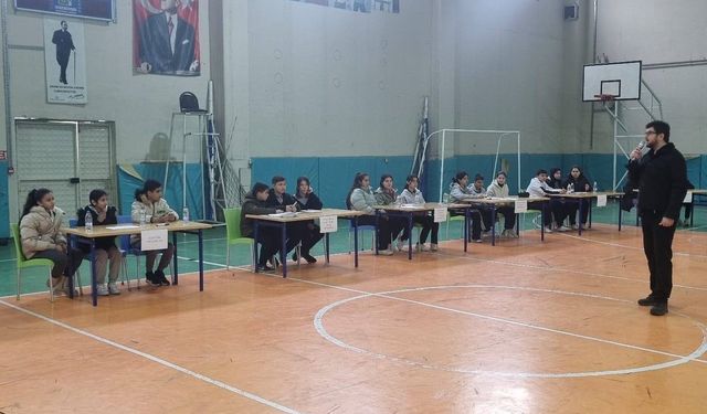 Sarıgöl'de 'Şehrim benim evim' bilgi yarışması gerçekleştirildi