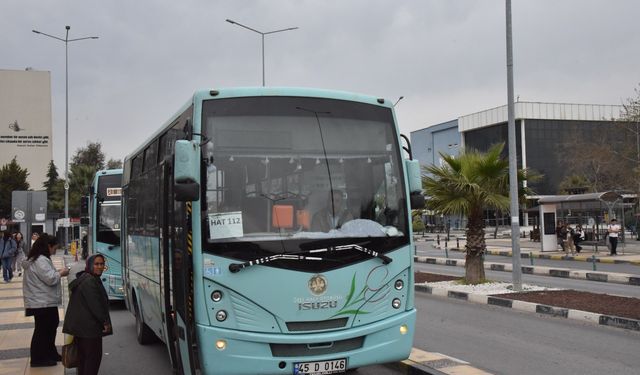 Manisa'da hastaneler için yeni ulaşım hattı geldi