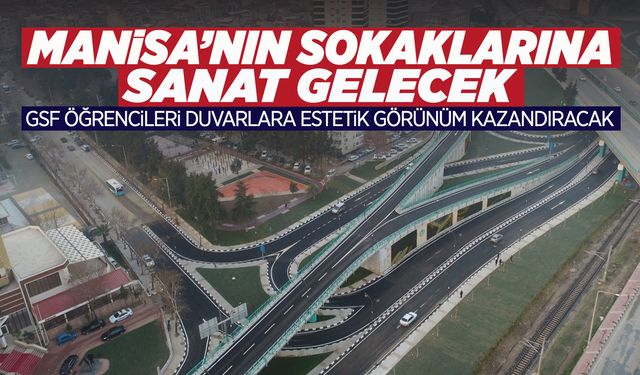 Manisa'nın duvarları genç sanatçılarla renklenecek