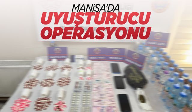 Manisa'da uyuşturucu ticareti yapan 2 şahıs yakalandı