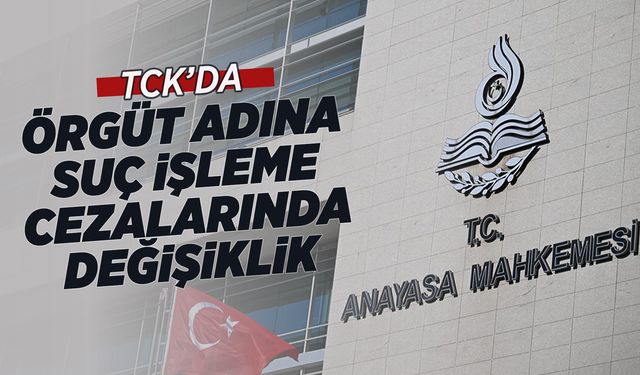 Örgüt adına işlenen suçlara ceza indirimi!