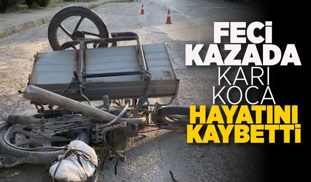 Manisa'daki kazada karı koca can verdi