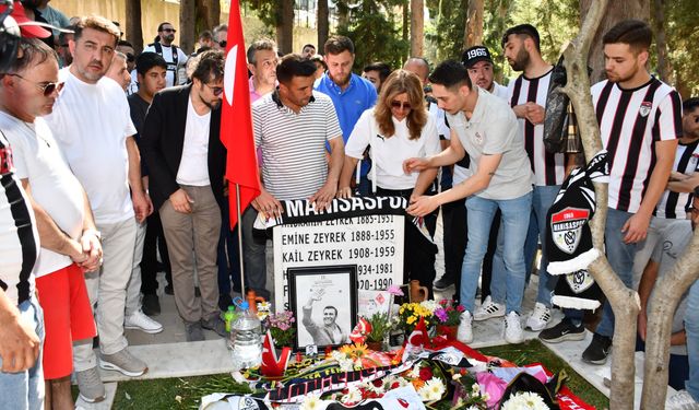 Manisaspor kuruluş yıldönümünde Ferdi Zeyrek unutulmadı