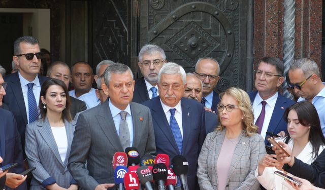 CHP Lideri Özel'den TESK'e ziyaret