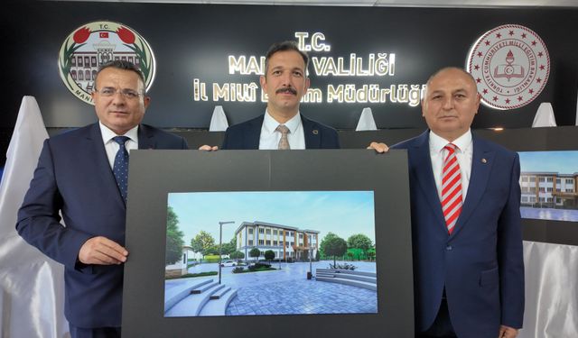 Salihli’ye bir modern okul daha