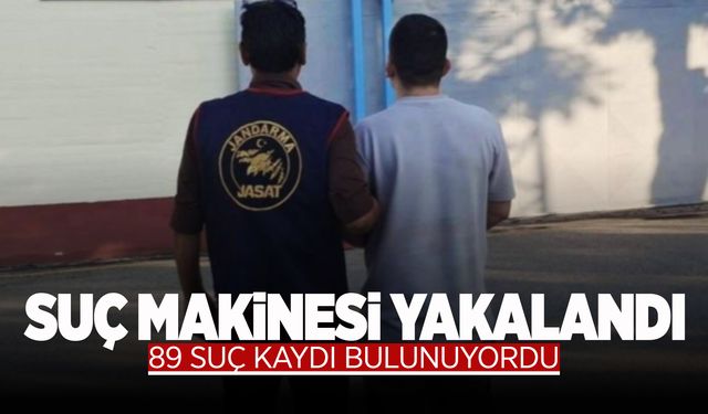 Manisa'da 89 suç kaydı olan şahıs yakalandı