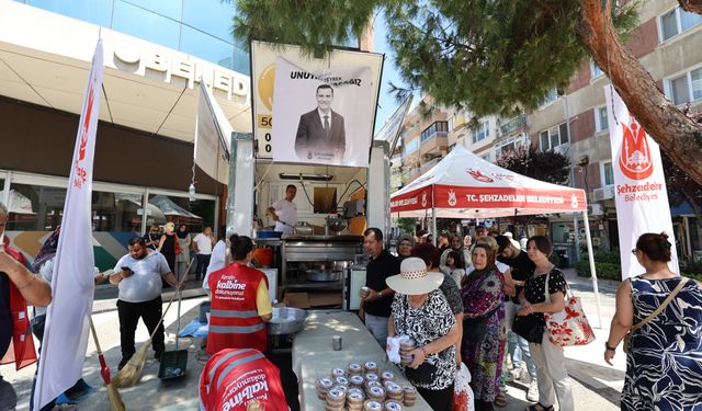 Şehzadeler Belediyesi'nden Başkan Zeyrek için lokma hayrı