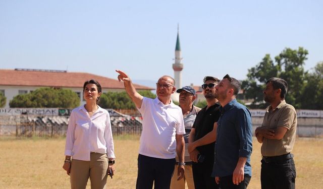 Başkan Akın’dan projelere yerinde inceleme