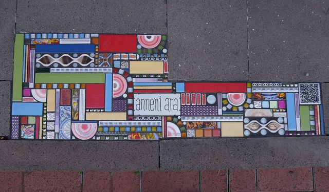 Flacking sanatıyla sokaklarda estetik dokunuşlar