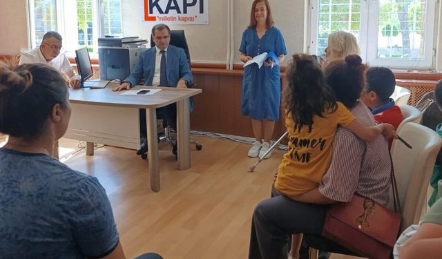 Salihli Kaymakamı Güldoğan, Açık Kapı’da talepleri bizzat dinledi