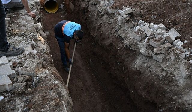 MASKİ'den Turgutlu'ya yağmur suyu hattı