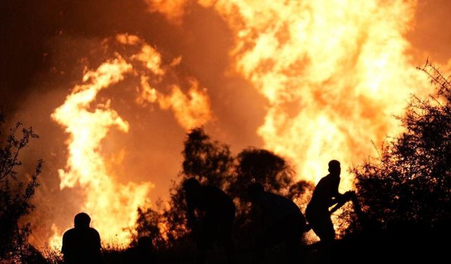 Saruhanlı'da çıkan yangınla ilgili bir kişi tutuklandı