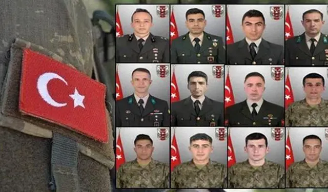 MSB’den şehit olan 12 asker hakkında açıklama