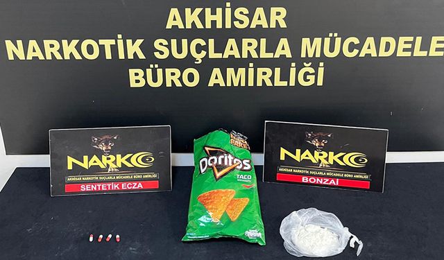 Akhisar'da tarihi uyuşturucu operasyonu: 4.5 Milyon TL vurgun