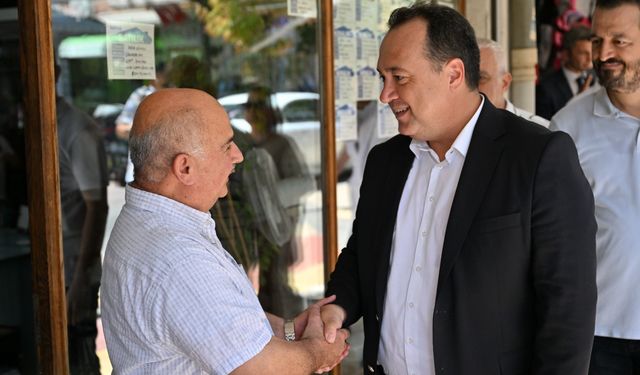 Besim Başkan Manisa'nın nabzını tuttu