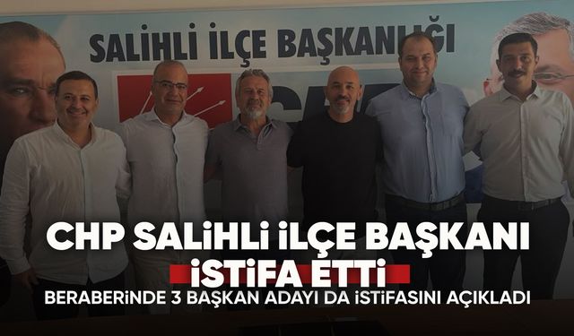 CHP Salihli'de deprem!
