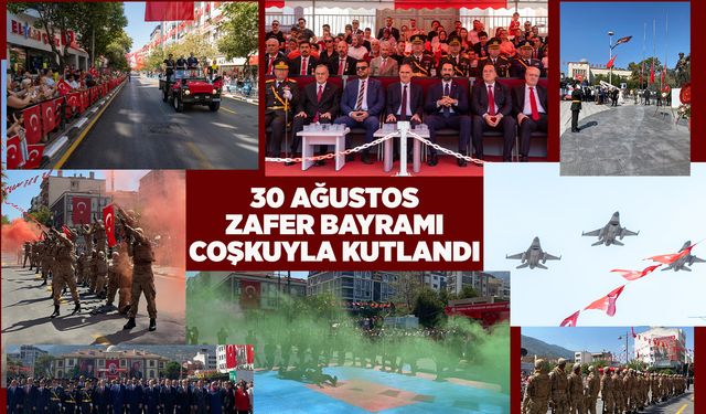 Manisa'da Zafer Bayramı coşkusu