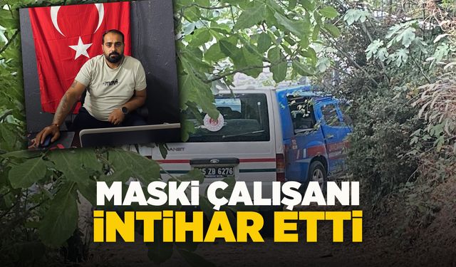 Turgutlu'da MASKİ çalışanı intihar etti
