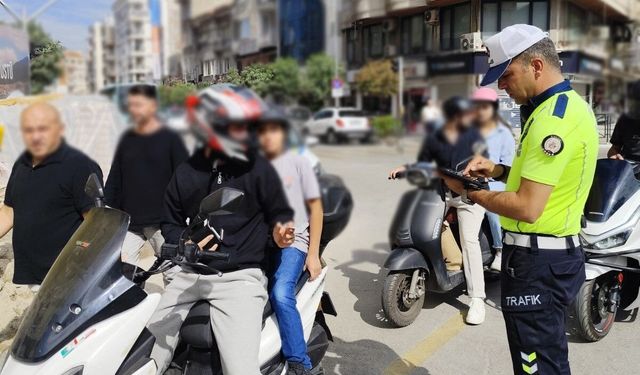 Manisa'da motosikletlilere 2 milyon TL ceza
