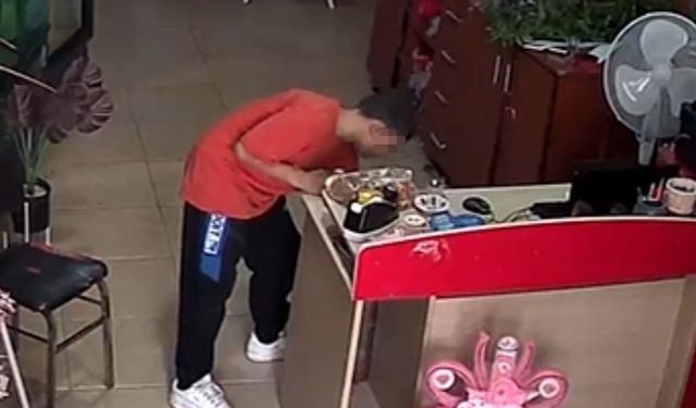Manisa'da 11 yaşındaki çocuk hırsızlık yaparken yakalandı