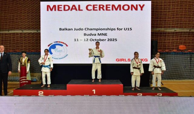 Manisalı judocu Balkan Şampiyonu oldu