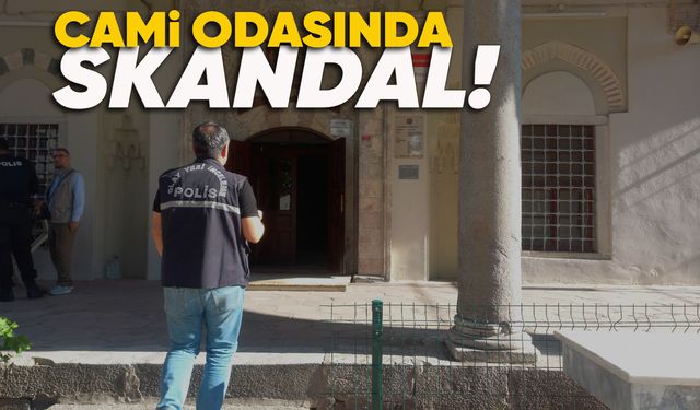 Manisa'daki camide akılalmaz olay