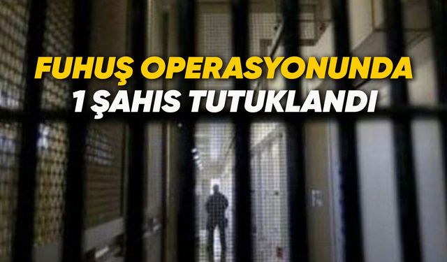 Manisa'da fuhuş operasyonu: 1 kişi tutuklandı