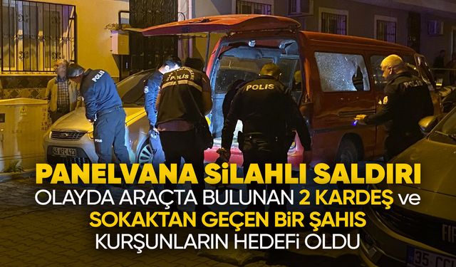 Manisa'da bir araca silahlı saldırı: 3 yaralı!