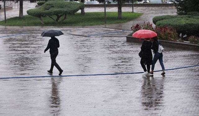 Meteoroloji'den Manisa'ya yağış uyarısı