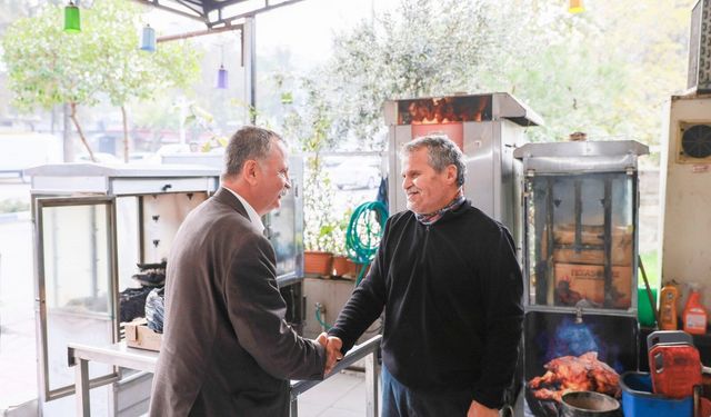 Başkan Balaban Laleli'de esnafı dinledi