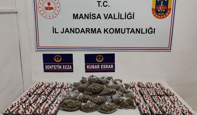 Manisa jandarmasından uyuşturucuya darbe