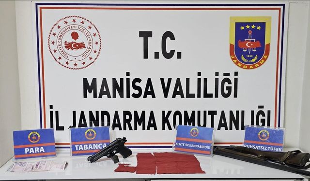 Manisa'da bir eve baskın: 18 yaşındaki genç tutuklandı