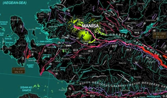 Manisa’da deprem riski artıyor: Gelenbe Fayı yeniden hareketlendi!