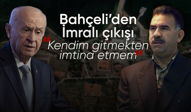 Devlet Bahçeli İmralı'ya mı gidiyor?