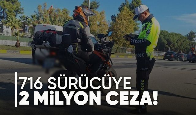 Manisa'da motosiklet denetimi