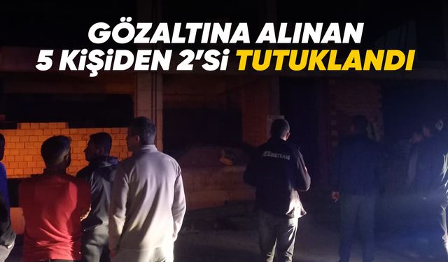 Vinç kazası soruşturmasında 2 kişi tutuklandı