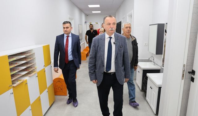 Başkan Balaban toplu açılış töreni öncesi incelemelerde bulundu