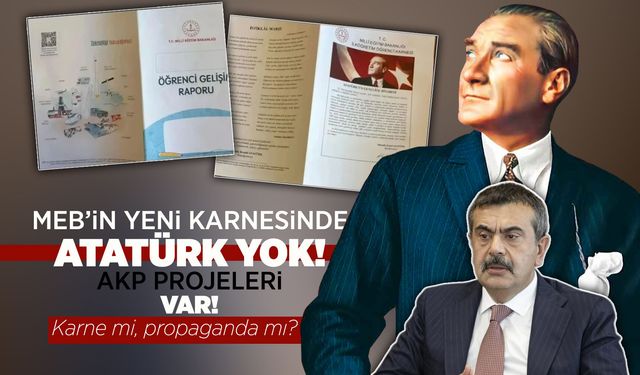 Karne mi, propaganda mı? 1 ve 2. sınıflara Atatürksüz belge