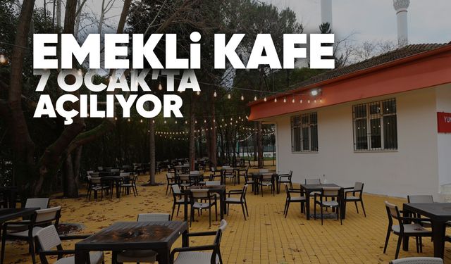 Manisa'da Emekli Kafe Çarşamba günü açılıyor