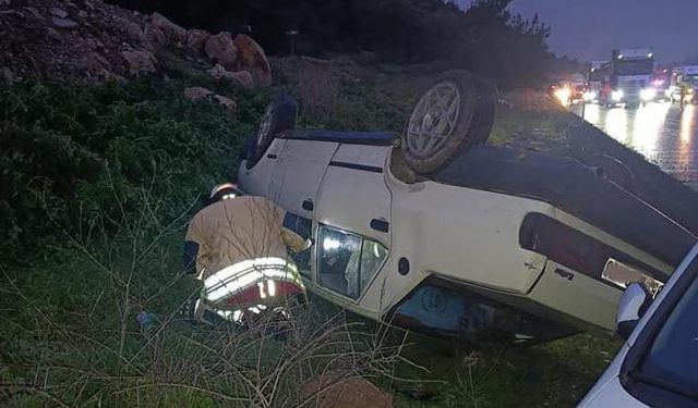 Manisa–Turgutlu yolunda gizli buzlanma zincirleme kazaya neden oldu