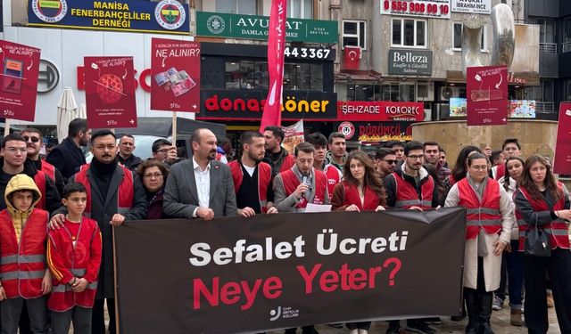 CHP'li gençlerden KYK bursuna tepki