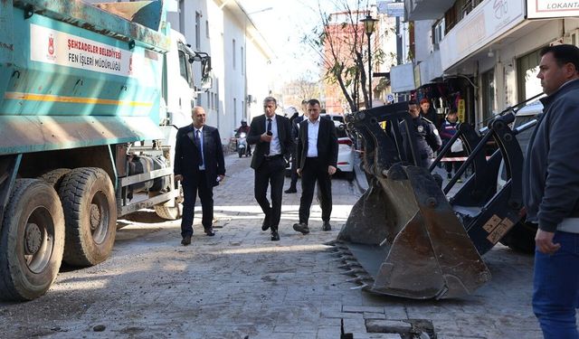 Sevgi yolu yenileniyor: Başkan Şimşek çalışmaları inceledi