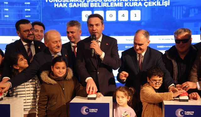 Manisa’da TOKİ kuraları çekildi