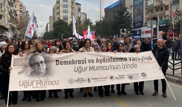Uğur Mumcu Manisa'da anıldı
