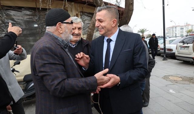 Başkan Şimşek, mahalle ziyaretlerini sürdürüyor