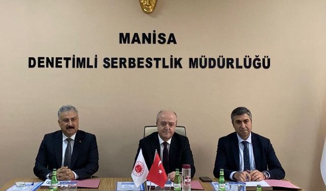Manisa'da denetimli serbestlikte parmak izi dönemi