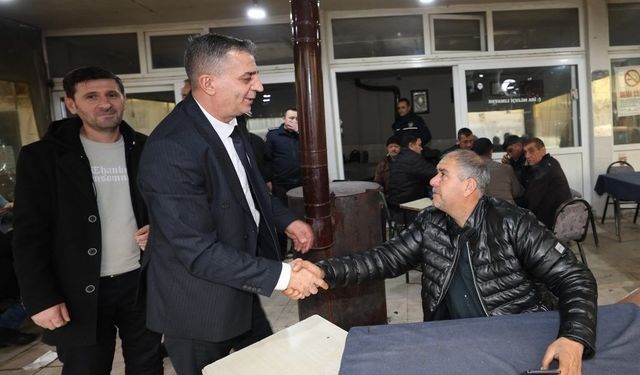 Başkan Şimşek sağanak sonrası sahada